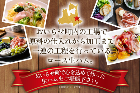 ハム ロース 生ハム 70g 10個 [日本ハムマーケティング 青森県 おいらせ町 oi02ayo820014]