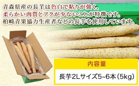 まほろば長芋5kg 【 ふるさと納税 人気 おすすめ ランキング 2L 5kg 長芋 ながいも まほろば 野菜 おいらせ 青森 青森県産 青森県 おいらせ町 送料無料 】 OIT306