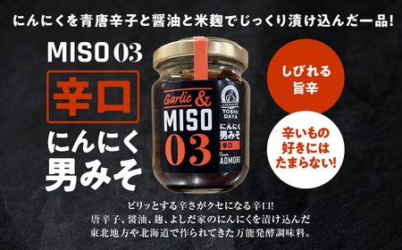 青森県産にんにく こうじなんばん 辛口 100g 3個 セット にんにく 米