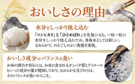 新米 青森県産米 はれわたり 5kg 特Aブランド米