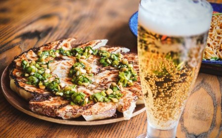 大容量 青森県産にんにく 手作り 冷凍生餃子 60個 特製葉にんにくのたれ付