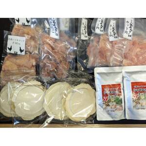 青森シャモロック　とり鍋せんべい汁セット　ファミリーサイズ【配送不可地域：離島・沖縄県】【1567438】