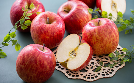 【青森県五戸産】りんご(サンフジ)約5kg(16個~20個入り)【配送不可地域:離島・沖縄県】【1362334】