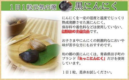 田子町産熟成黒にんにく 食べきり・お試しサイズ 100g