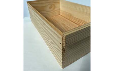 職人による手作り木箱 令和のりんご箱（小） ※レーザー加工選択可能 【新坂製函】 F21U-140