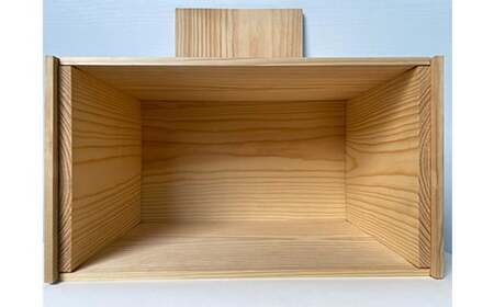 職人による手作り木箱 令和のりんご箱（大） ※レーザー加工選択可能 【新坂製函】 F21U-142