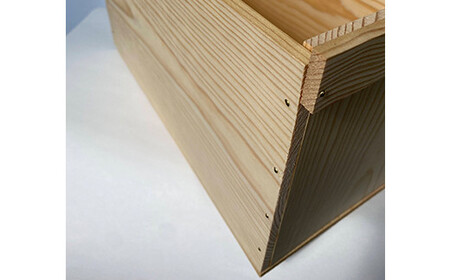 職人による手作り木箱 令和のりんご箱（大） ※レーザー加工選択可能 【新坂製函】 F21U-143