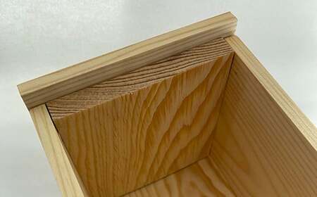 職人による手作り木箱 令和のりんご箱（ミニチュア） ※レーザー加工選択可能 【新坂製函】 F21U-155