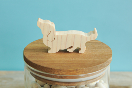 ガラスキャニスター　ダックス/520ml【17042】