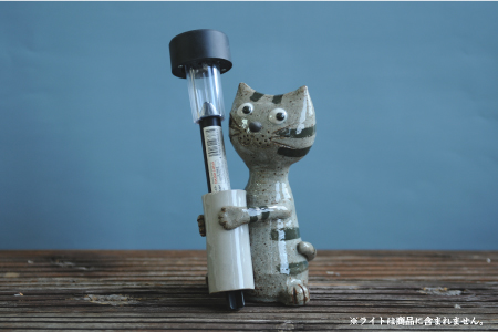 三笠市陶芸クラブのライト立て【24005】