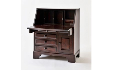 北海道民芸家具ライティングビューローHM800《HNU色》【0815501】