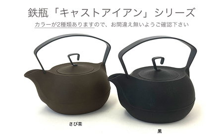 南部鉄器 鉄瓶 キャストアイアンケトル 1.2L ブラック 直火対応 IH200V対応 壱鋳堂 南部鉄瓶 日本製 ih IH 対応 やかん ケトル 南部 鉄器 鉄分 工芸品 伝統工芸品 キッチン 調理器具 