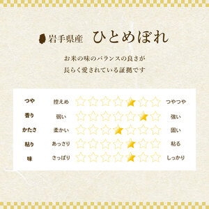 佐々木米穀店 米 五つ星お米マイスター推奨 ひとめぼれ 20kg ( 10kg ×2袋) 岩手 盛岡市産 お米 白米 精米 ご飯 ブランド米令和7年産 産地直送 送料無料 コメ こめ おこめ 令和7年 2025年 岩手県 盛岡 盛岡市
