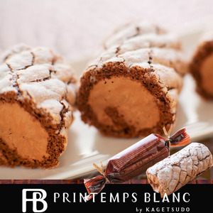 ショコランジュ1本＆ショコラキャンディロール1本セット お菓子 スイーツ 洋菓子 おやつ ティータイム ロールケーキ 食べ比べ 濃厚 ギフト 手土産 お土産 