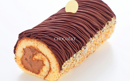 生しょこらモンブラン お菓子 スイーツ ロールケーキ 洋菓子 生菓子 チョコ好き 濃厚クリーム 
