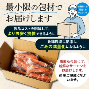 無添加・無塩 トラウトサーモン切身1kg入り【配送不可地域:離島】【1632507】