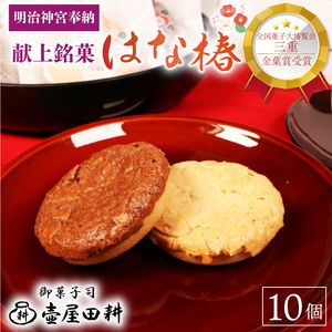 金菓賞受賞 サブレ はな椿 10個 【全国菓子大博覧会・三重 】菓子