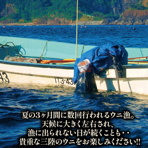 【予約】 生うに 240g(120g×2本) 冷蔵