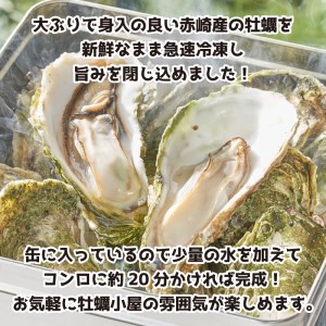 牡蠣 12個 カンカン焼きセット 加熱用 殻付き牡蠣 缶 ムキヘラ 軍手 加工食品 冷凍 鍋 かき 牡蠣 カキ  オイスター oyster アヒージョ バーベキュー BBQ フライ 揚げ物 ごはん 夕飯 おかず おつまみ 晩酌 米 丼 海産物 海鮮 魚介 魚介類 贈答品 お中元 大船渡 三陸 岩手県 国産