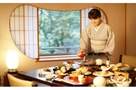 花巻温泉　佳松園宿泊券とレンタカーで花巻の旅ペア 【214】