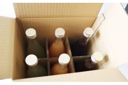 ぶどう農家の果汁100％ストレートジュース（りんご、ぶどう、コラボ） 3種類6本（720ml）セット 【554】