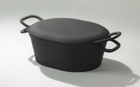 IH対応 鉄 鍋 フライパン ダッチオーブン 鉄器 錆びにくい グリル プレート アウトドア BBQ キャンプ 直火 超軽量 岩手県 北上市 K0059 (岩手製鉄)