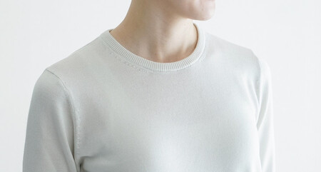 ★NEW★【12/7入金確認分まで年内発送】【UTOカシミヤ】レディース シルク クルーネック セーター 岩手県 北上市 P0072