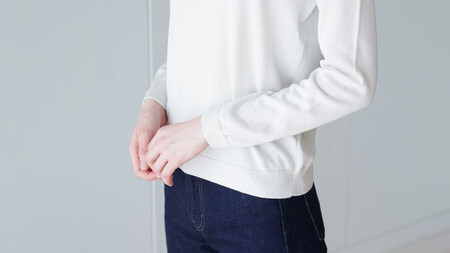 ★NEW★【12/7入金確認分まで年内発送】【UTOカシミヤ】レディース シルク クルーネック セーター 岩手県 北上市 P0072