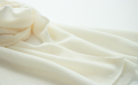 【UTOカシミヤ】天使のマフラー オフホワイト H0129 マフラー カシミア