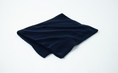 天使のストール カシミヤ 大判サイズ | ネイビー ストール Q0240