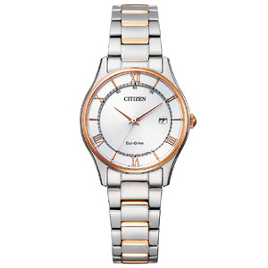 シチズン腕時計 CITIZENコレクション  ES0002-57A CITIZEN 時計 ギフトプレゼント 誕生日 成人式 就職祝い 合格祝い 入学祝い 卒業祝い ビジネス ウォッチ 電波 ソーラー レディース 松村時計店 岩手県 北上市  Q0128　シチズン 腕時計 CITIZEN 