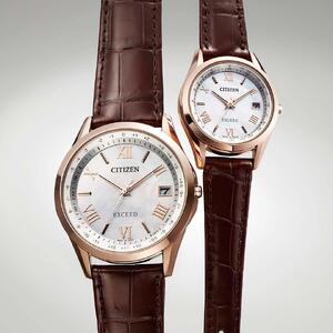 シチズン腕時計 エクシード CB1112-07W CITIZEN 時計 ギフトプレゼント 誕生日 成人式 就職祝い 合格祝い 入学祝い 卒業祝い ビジネス ウォッチ 電波 ソーラー メンズ 松村時計店 岩手県 北上市 V0043
