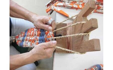 手作り布ぞうり A0191 スリッパ ルームシューズ