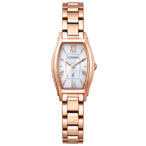 シチズン腕時計 XC(クロスシー) EW5543-54A エコドライブ ソーラー 防水 ピンクゴールド レディース 時計 松村時計店 岩手県 北上市 Q0134