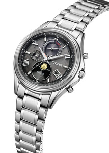 シチズン腕時計 エクシード BY1020-61E CITIZEN メンズ 電波 ソーラー 発電 電池交換不要 防水 月齢自動計算機能 父の日 時計 松村時計店 岩手県 北上市 Y0054