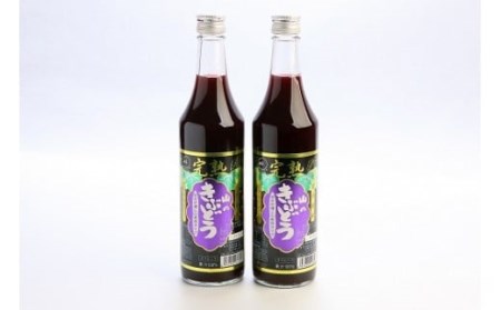 完熟山のきぶどう600ml×2本入（山ぶどう100％）