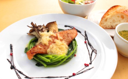 「久慈市の海で育ったブランド魚」久慈育ち琥珀サーモン 味噌づけ焼き100g×3枚