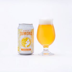 クラフトビール 24缶 遠野 麦酒 ZUMONA ゴールデンエール 350ml 24本 セット ビール 【ズモナ ビール 】 缶ビール 上閉伊酒造 岩手県 遠野市 産 ホップ 大槌 復興米 使用 地ビール 【2026年1月7日より順次発送予定】