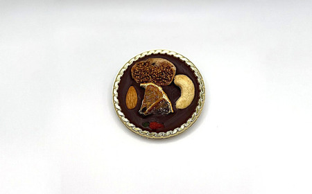 ローチョコマンディアン ブラック ＆ ホワイト ２個セット ロースイーツ 冷凍 チョコレート ナチュラル ヘルシー ヴィーガン スイーツ ベジタリアン 有機 【天使のはしご】 / 岩手県 遠野市