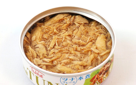 【国内産】メバチマグロで作ったツナ缶詰【水煮】12缶セット