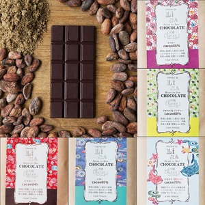 LISAチョコレート 5種セット 〈 マイルド / ビター / カカオニブ / コーヒー / シナモン＆ジンジャー 〉【 寄附付き チョコ スイーツ お菓子 個包装 詰め合わせ ギフト プレゼント 贈答品 有機 カカオ 黒糖 無添加 手作り バレンタインデー ホワイトデー 】RT1082