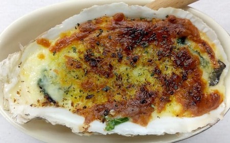 【お手軽惣菜】 かき小屋広田湾の牡蠣フライ10個と牡蠣グラタン4個セット