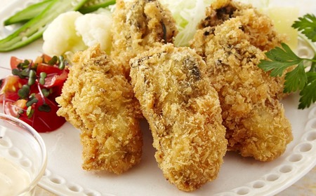 【お手軽】 冷凍牡蠣フライ15個(5個×3袋) 三陸産 牡蠣