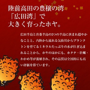 ほや 冷凍ほや300g×5袋 【高評価】 珍味 かき小屋広田湾
