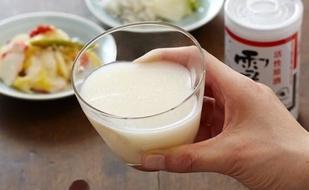 活性原酒 雪っこ180ml缶×10本セット ダンボール入り 冬季限定 カクテル 原酒