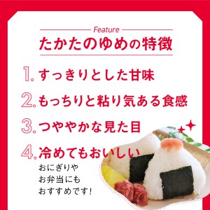 【定期便/12回】「たかたのゆめ」パックごはん48P×12回（576P)