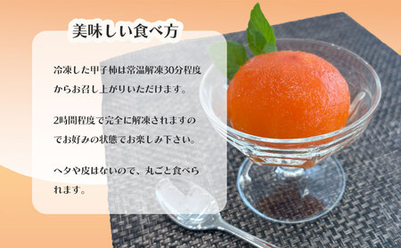 fn-71-001 ゆういち農園の甲子柿 6個入り