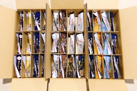 無添加煮付けレトルトセット(さんま・いわし・ほたて・さば・ほっけ) F-09019