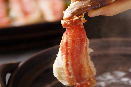 [12月21日決済分まで年内配送]【北海道根室産】生たらばがにポーション500g B-21009