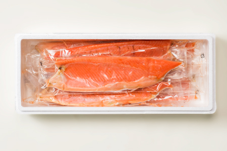 [12月14日決済分まで年内配送]とろサーモンハラミ4kg B-09013